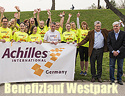 Spaß am Sport für alle: 5. Achilles Hope & Possibility Run Laufbegeisterte mit und ohne Handicap starten am 17. Juli 2016 im Westpark (©Foto: Foto Faber)